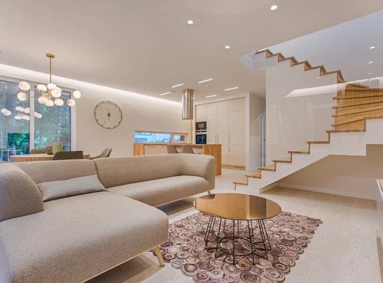 sik ve konforlu salon tasarimi